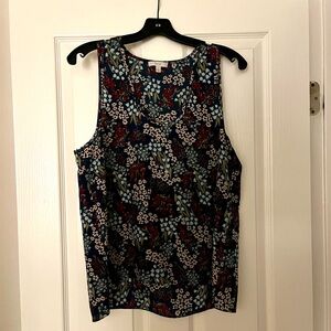 Joie Floral Sleeveless Top